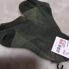 ユニクロ　ショートソックス　ソックス　25〜27 新品　ドライ機能　メッシュ