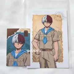 僕のヒーローアカデミア 轟焦凍 東武動物公園 特典 ブロマイド カード