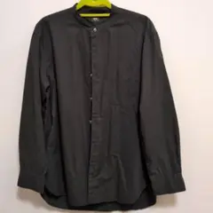 美品☆UNIQLO　ブラック 長袖シャツ Sサイズ
