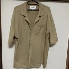 BARK MANHATTAN 半袖シャツ ベージュ Lサイズのサムネイル