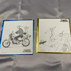 東京リベンジャーズ エキシビジョン ミニ色紙コレクションA B 2種類