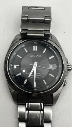 REGUNO 電波ソーラー 腕時計 本体　稼働品のサムネイル