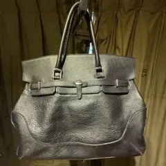 Lサイズ ペッレモルビダ メイデンボヤージュ フラップボストンバッグ ブラックのサムネイル