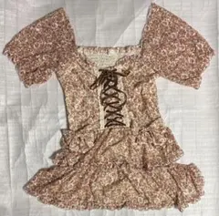 古着Y2K LIZ LISA 立川modi店限定 小花柄ワンピース - メルカリ