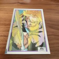 ドラゴンボールZ トランクス メタル ポストカード