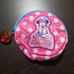ミニー@ファンダーランド　ミニーマウス カプセルトイ　ピンクドット