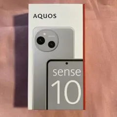 SHARP AQUOS sense10 SH-M33 ライトシルバー 本体 - メルカリ