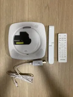 Fohil ポータブルCDプレーヤー ホワイト
