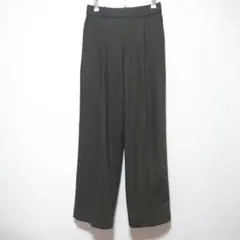 ユニクロ UNIQLO タックワイドパンツ オリーブ