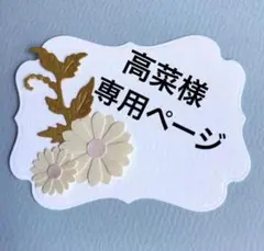 高菜ページ（ペーパークラフト クラフトパンチ） 高菜様専用ページ（ペーパークラフト クラフトパンチ） - メルカリ