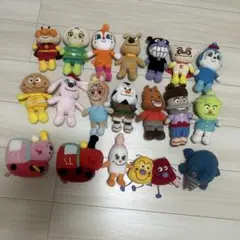 アンパンマンキャラクターぬいぐるみセット 19体