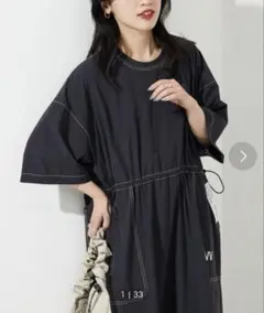 限定展開 VAUDEVILLE VVドロストワンピース