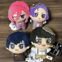 匿名即日発送！ブルーロック×サンリオキャラスターズ　ちびぐるみ　4体セット