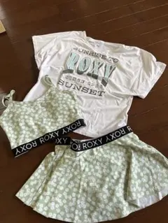 ROXY セパレート水着 150サイズ フラワープリント