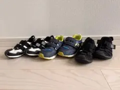 子供靴 3足セット MOONSTAR ムーンスター　イフミー　サンダル　幅広