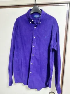 Polo Ralph Lauren コーデュロイシャツ L パープル