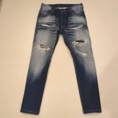 wjk ダメージ加工 スキニーデニムパンツのサムネイル