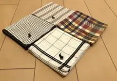 POLO RALPH LAUREN ポロラルフローレン ハンカチ4枚組