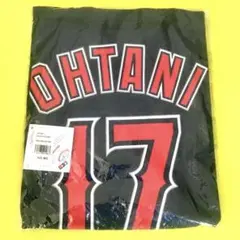 MLB公式Tシャツ「エンゼルス 大谷翔平 17 US-Mサイズ」【新品 未開封】