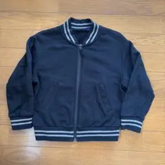 ユニクロ　スウェット素材ブルゾン　120㎝