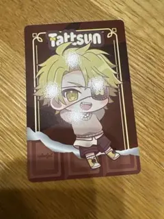 カラフルピーチ スイーツパラダイス　トレーディングカード　たっつん　新品未使用