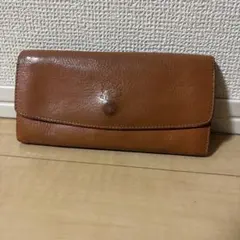 【美品】IL BISONTE 長財布 レザー ブラウン