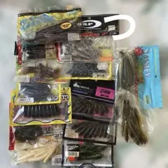 バス釣り用ワーム 詰め合わせセット 14点セット　バラエティのサムネイル