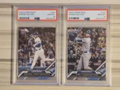 PSA10 Topps Now 大谷翔平 ジャッジ 連番 2025 mvp - メルカリ