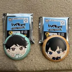 ハイキュー 白十字 コラボ 缶バッジ 当選品 レア 青葉城西 稲荷崎 及川