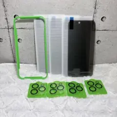 iPhone15ProMAX用 強化ガラス保護フィルムセット4+4枚ガイド付き