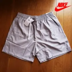 【新品】NIKE ウーブンショートパンツ L グレー ナイキ ハーフパンツ