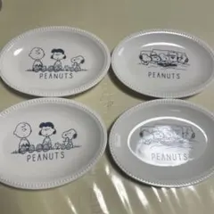 サ*ー様 PEANUTS キャラクター皿 4枚セット