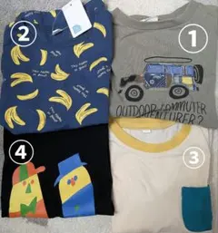 Tシャツ　タンクトップ　セット　110〜120cm　BREEZE　西松屋