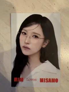 MISAMO ミナ RIM Loves: MISAMO 購入特典 ステッカー