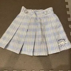 Sanrio シナモロール チェック柄スカート 120cm