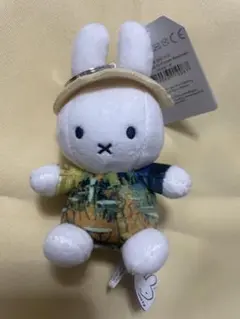 ゴッホ展　ミッフィー キーチェーン　夜のカフェテラス