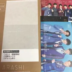 【1】嵐20周年記念フォトフレーム＋会報年賀状おまけ付