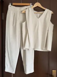 BABYLONE リネンライクシャンタンクロスジャケット 〈セットアップ可