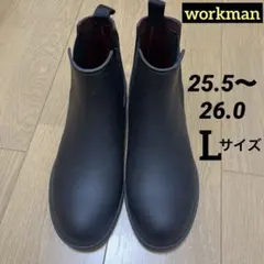 ワークマン 防水サファリサイドゴア レインブーツ ブラック
