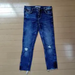 ZARA Trafaluc スキニーデニム ダメージ加工　①のサムネイル
