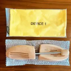 【レア品！】木製シューツリー 43-44 と収納袋( Device1アメニティ)