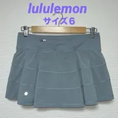 ルルレモンスコート プリーツ＆インナー付き ハイライズテニススコート | ショート