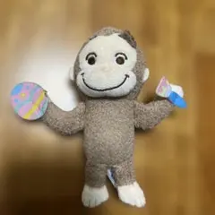 おさるのジョージ　マスコットぬいぐるみ（SEGA）