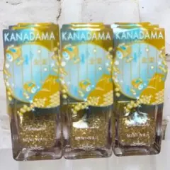 KANADAMA MINI-NAIL ゴールドラメ 3本セット