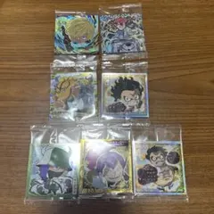 ワンピース大海賊シールウエハース　log6 secサンジセット