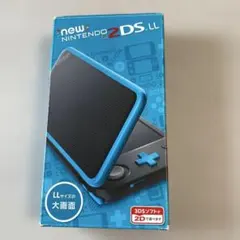 Newニンテンドー2DS LL ブラック×ターコイズほぼ新品
