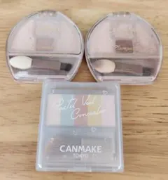 CANMAKE プランぷくコーデアイズ涙袋アイシャドウパレット コンシーラー