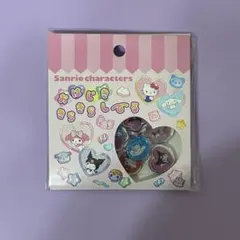 サンリオキャラクターズ　おはじききらきらシール