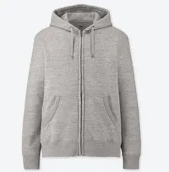 UNIQLO スウェットフルジップアップパーカー メンズ レディース