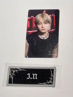 Straykidsスキズ　アプグレグッズ　トレカ＆ワッペンセット　アイエン